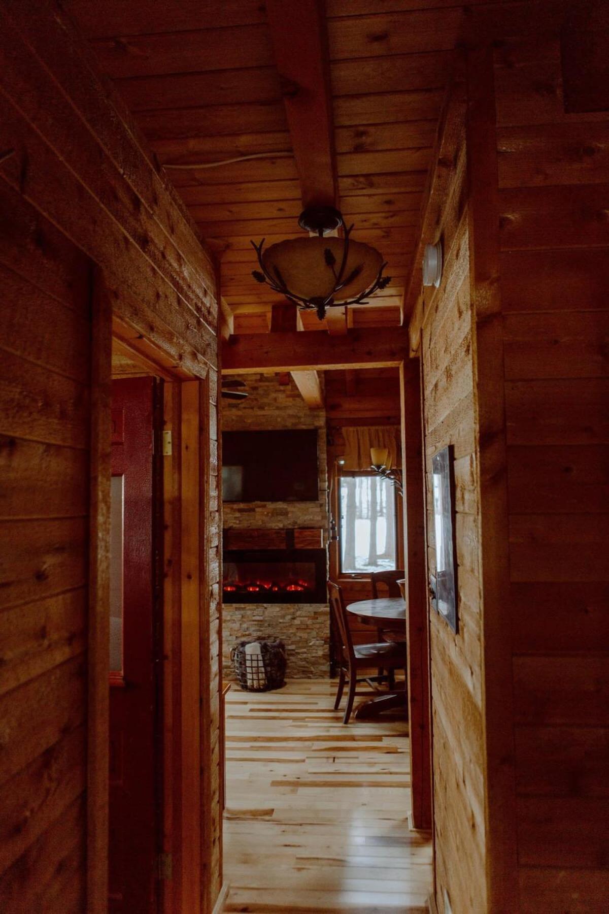 Crystal Mountain Cabin-Shuttle Pass Included! Thompsonville エクステリア 写真